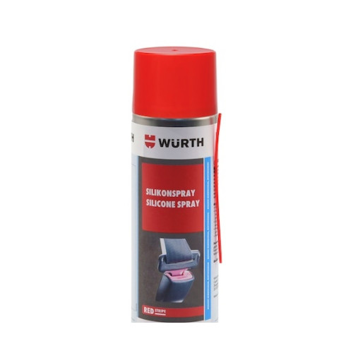 WURTH-SILICONE SPRAY RED STRIP 500ML WURTH-SILICONE SPRAY RED STRIP 500ML