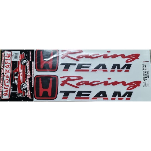 STICKER KIT-HONDA MOTORSPORT (RED+BLK) STICKER KIT-HONDA MOTORSPORT (RED+BLK)